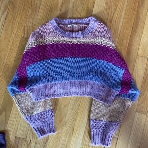 Altar’d state oversized cropped sweater